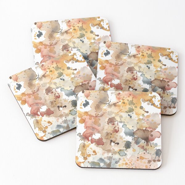 Item preview, Watercolour Earth Coloured Splatter Background designed and sold by SaltySerenity.