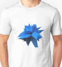 Blue Polygon Unisex T-Shirt