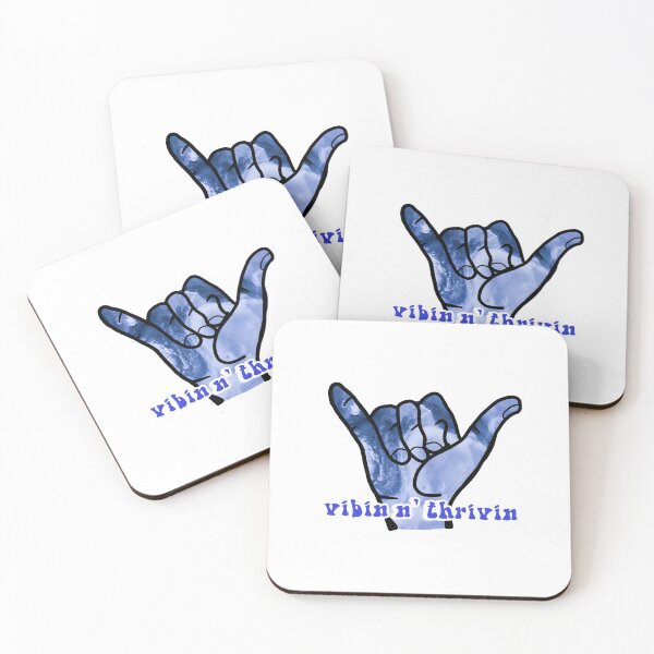Item preview, vibin n' thrivin transparent sticker designed and sold by emilymelo.
