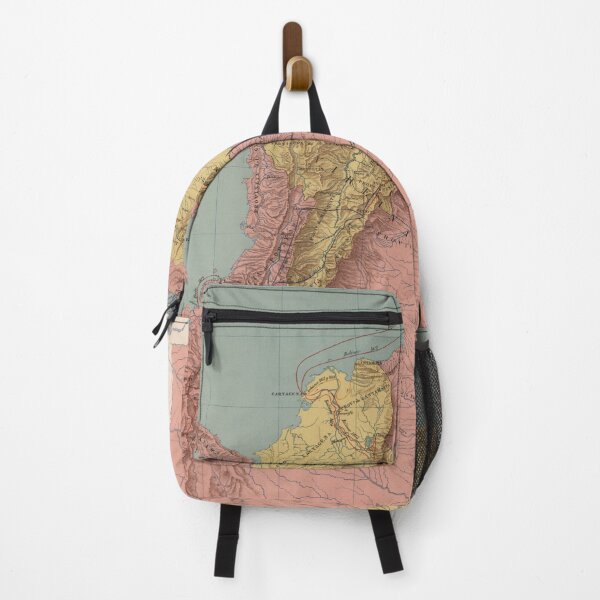 Item preview, Vintage Map of Colombia (1890) designed and sold by BravuraMedia.