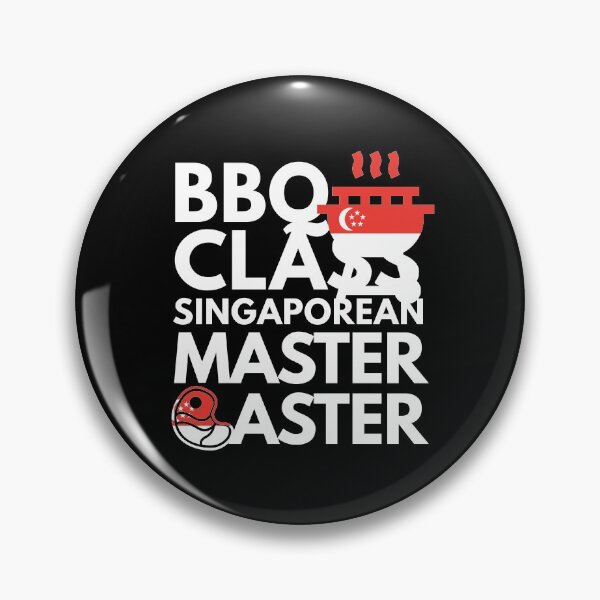 Item preview, Barbeque Class Singaporean Master Baster designed and sold by HelloFromAja.