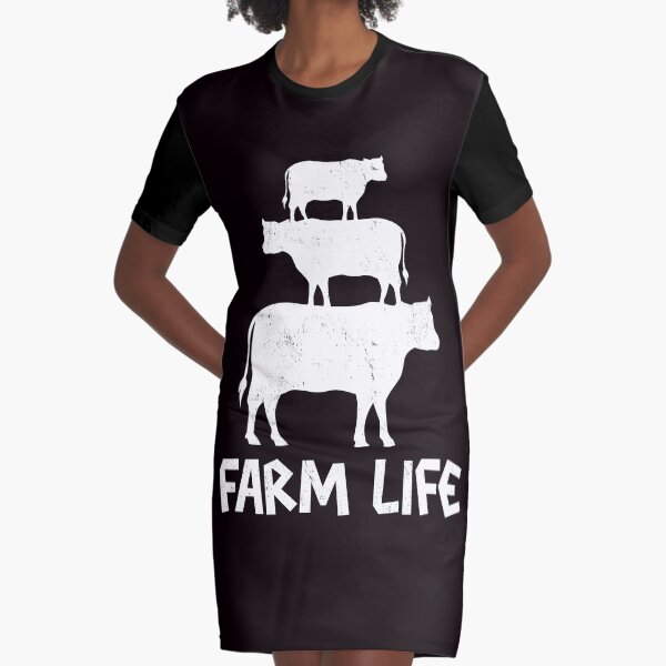 Vista previa del artículo con la obra «Vaca cerdo animales de granja», diseñado y vendido por Imutobi.
