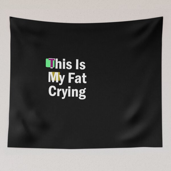 Item preview, This Is My Fat Crying/ Women / Exercise Shirt / Fitness Tank designed and sold by rezze.