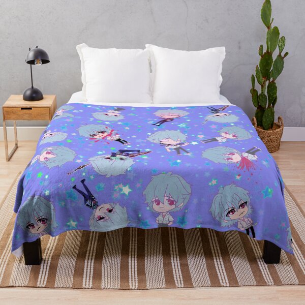 Item preview, NGE! Kaworu Nagisa Blanket! designed and sold by angsty-angst.
