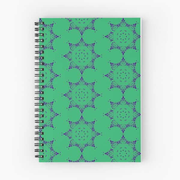 Item preview, Green and blue abstract star designed and sold by Abstractlara.
