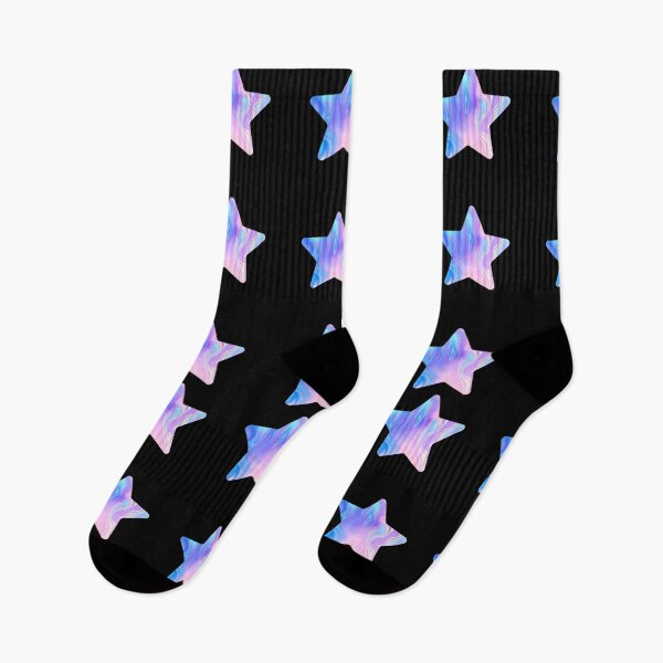 Item preview, holographic stars sticker pack designed and sold by Mikelazv.