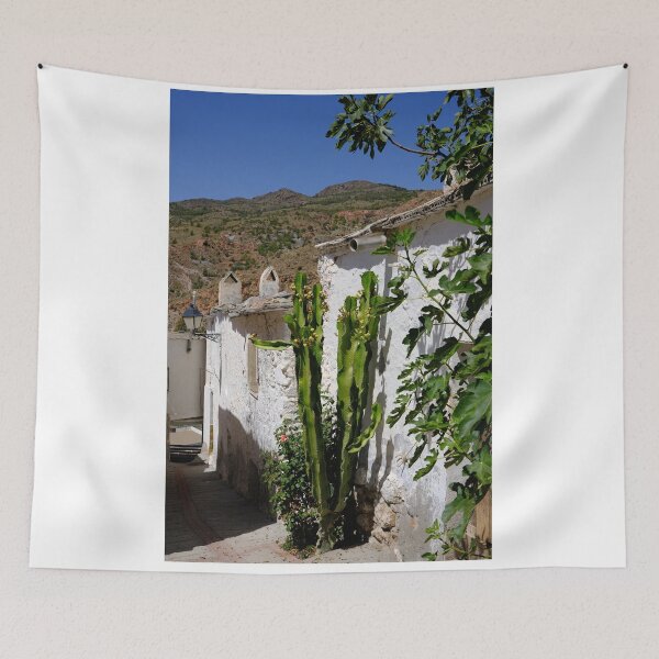 Item preview, A Lane in Darrical with Cactus and Fig Tree designed and sold by Digby Merry.
