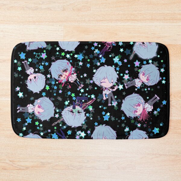 Item preview, NGE! Kaworu Nagisa Blanket! 2.0 black designed and sold by angsty-angst.