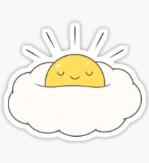 Sunshine for breakfast / Egg cloud Sticker