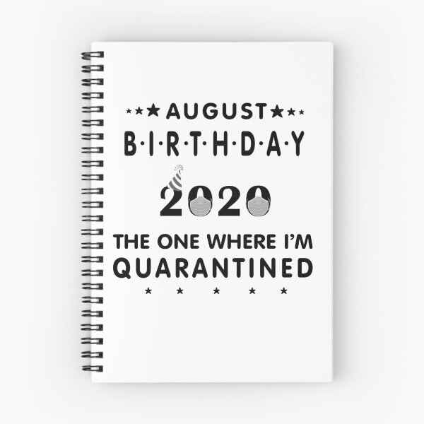 Item preview, August Birthday 2020 Gift The one where I'm Quarantined designed and sold by hayatdesign.