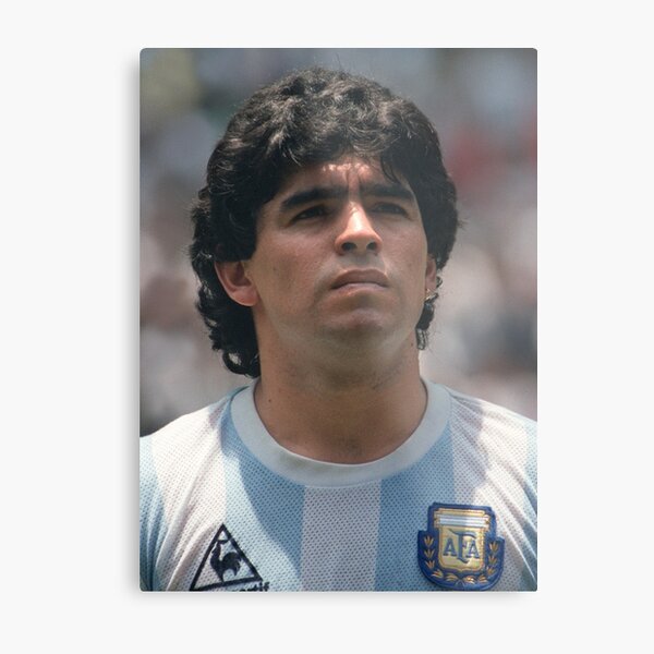 Diego Maradona Metal Print