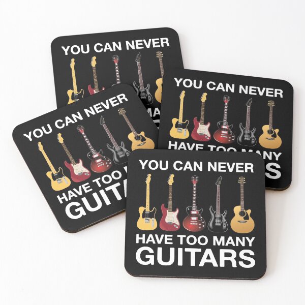 Item preview, You Can Never Have Too Many Guitars  designed and sold by Vanover Designs.