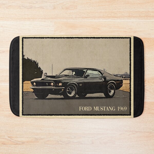Item preview, Drive Into the Past with a Classic 1969 Ford Mustang designed and sold by TwoRabbits.