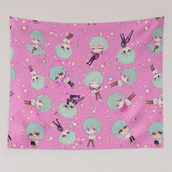 Item preview, NGE! Kaworu Nagisa Blanket! 3.0 Pink designed and sold by angsty-angst.