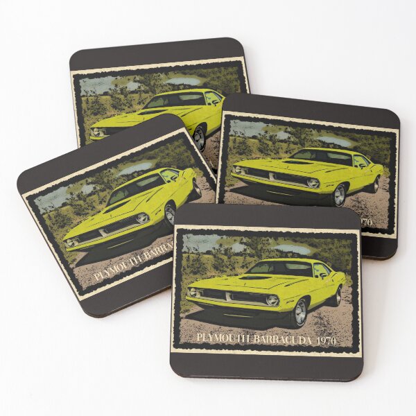 Item preview, Classic 1970 Plymouth Barracuda: A Muscle Car Icon designed and sold by TwoRabbits.