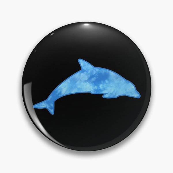 Item preview, Blue Tie Dye Dolphin designed and sold by DeadRight.