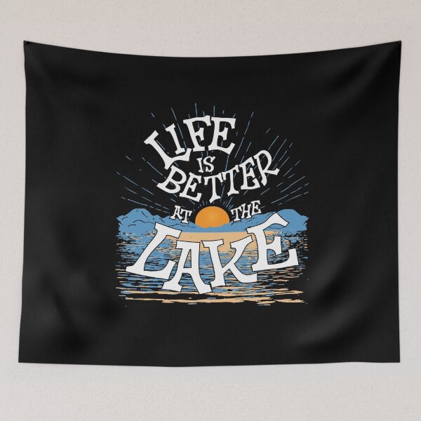 Item preview, Life Is Better At The Lake Home House Owner designed and sold by bsmalls.