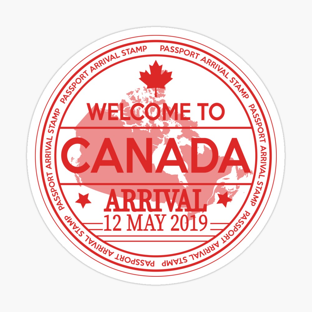 Canada Passport Arrival Stamp