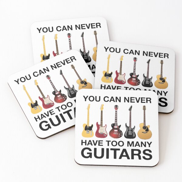 Item preview, You Can Never Have Too Many Guitars  designed and sold by Vanover Designs.