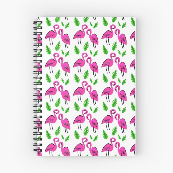 Item preview, Pink Flamingo Seamless Pattern designed and sold by Rustic Valley Studio.