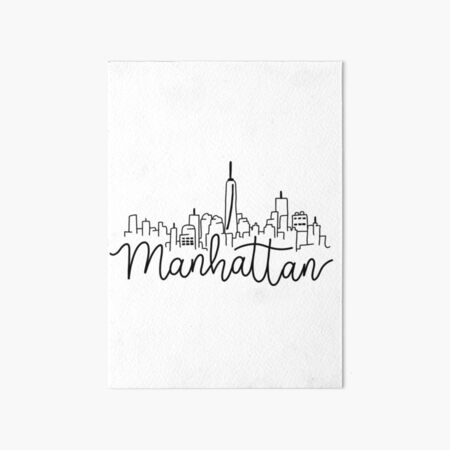 Artikel-Vorschau von Skyline von Manhattan, designt und verkauft von Jenna Ross.