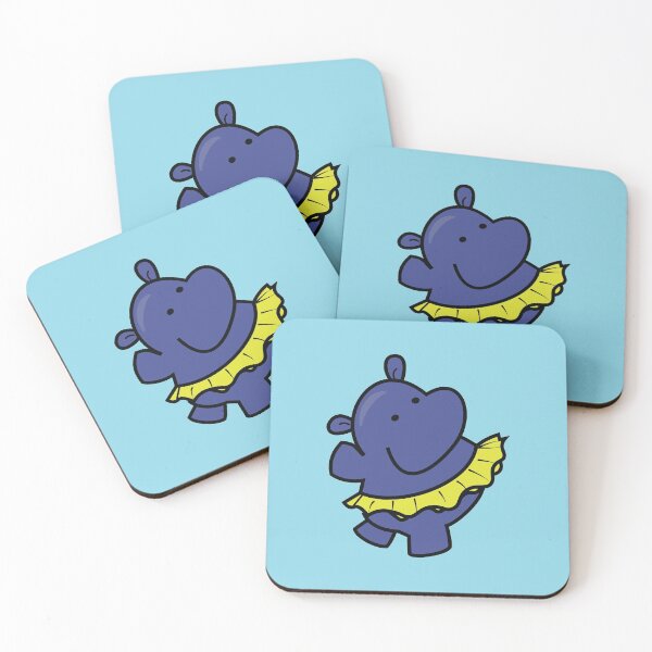Item preview, Baby Hippo Dancing Kawaii designed and sold by DD1492.