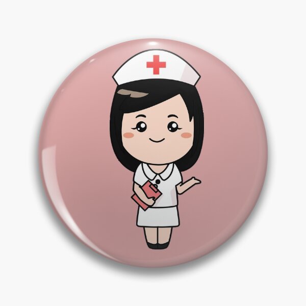 Item preview, Cartoon Nurse designed and sold by popsANDmeme.