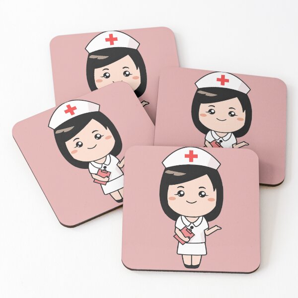 Item preview, Cartoon Nurse designed and sold by popsANDmeme.