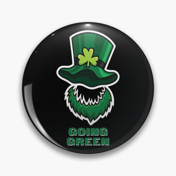 Item preview, Go Green St. Patricks Day Hat Beard designed and sold by KoolMoDee.