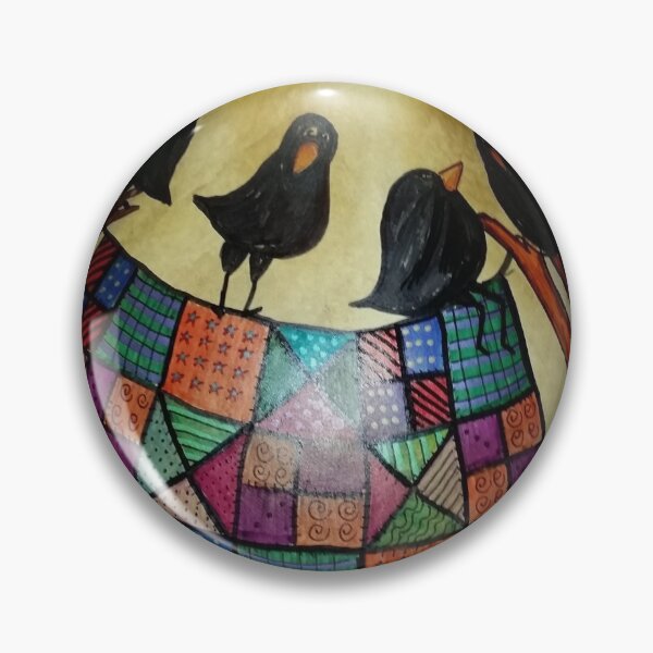 Item preview, Crows designed and sold by Robin Kinnard.