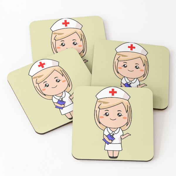 Item preview, Cartoon Nurse v2 designed and sold by popsANDmeme.