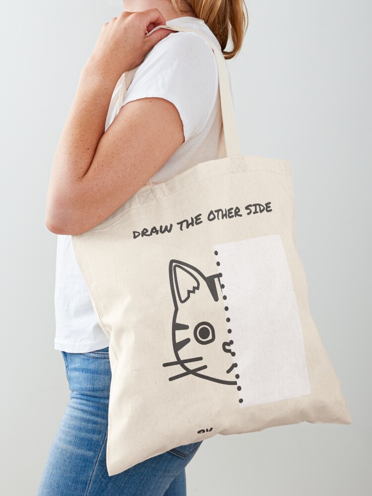 Design Yourself Draw the other Side | Tote Bag