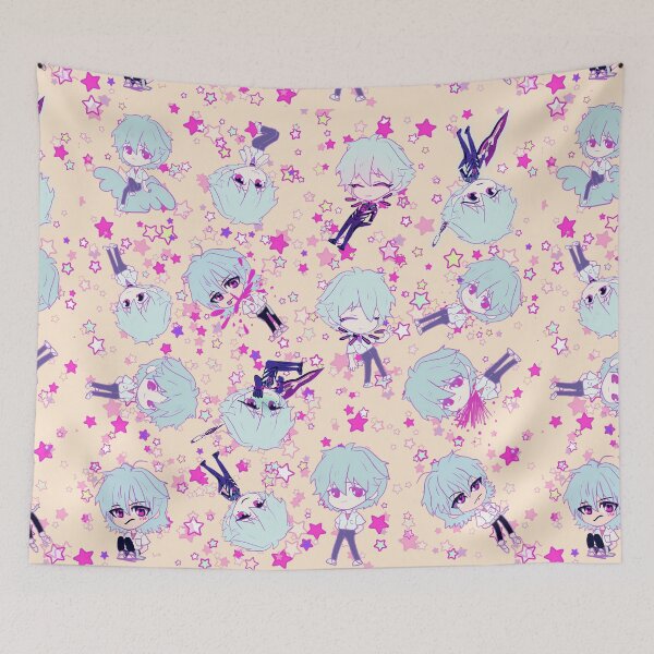 Item preview, NGE! Kaworu Nagisa Blanket! 4.0 designed and sold by angsty-angst.