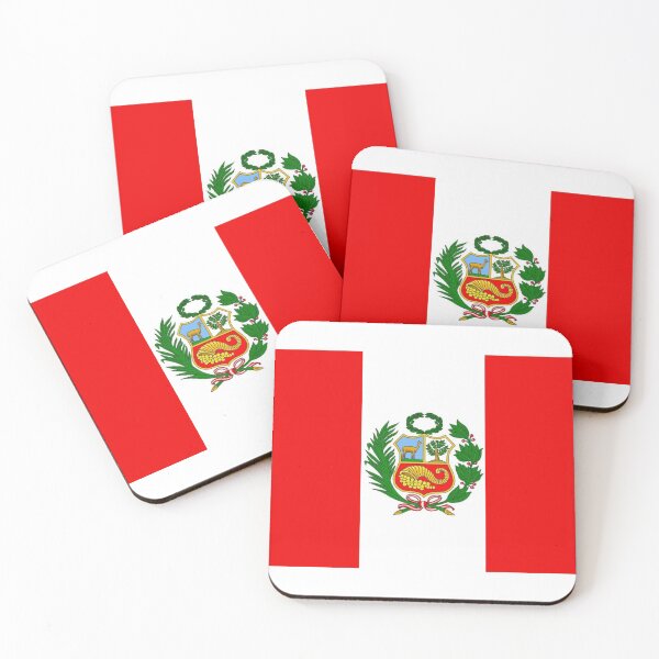 Item preview, Peru coat of arms flag designed and sold by AidanMDesigns.