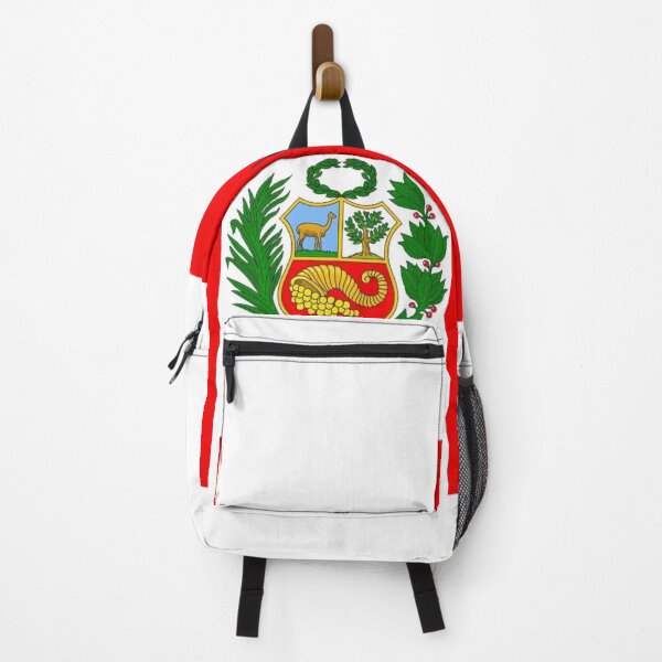 Item preview, Peru coat of arms flag designed and sold by AidanMDesigns.