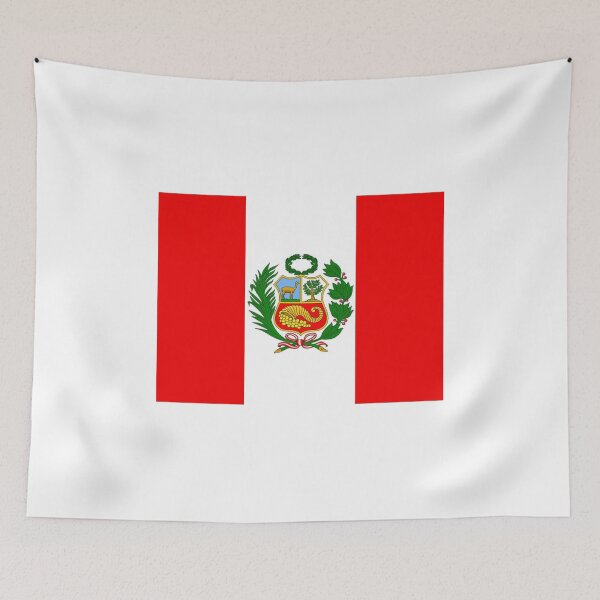 Item preview, Bandera del escudo de armas de Perú designed and sold by AidanMDesigns.
