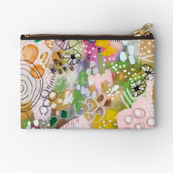 A Garden By The Sea Zipper Pouch