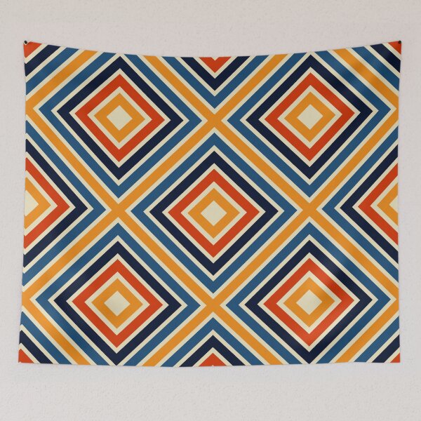 Item preview, Colorful Retro Pattern designed and sold by printworxx.