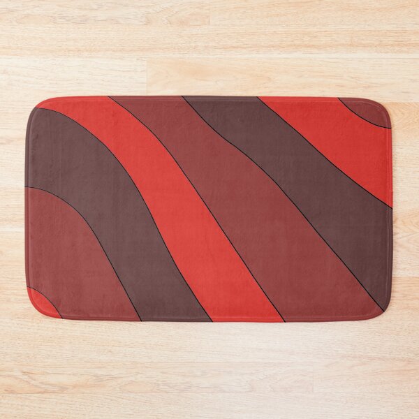 Item preview, Red Waves Pattern designed and sold by AJ505.