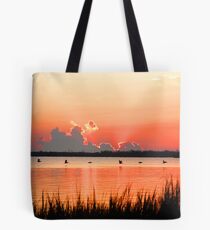 VILLAGE SUNRISE Tote Bag