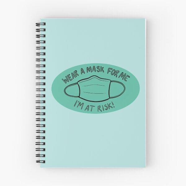 Item preview, Wear a Mask for Me I'm at Risk! designed and sold by Mackenzie Todd.