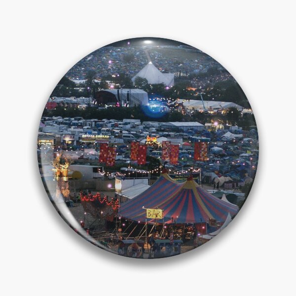 Item preview, Pyramid Stage from Pennards Hill - Dusk designed and sold by Martin Harradine.