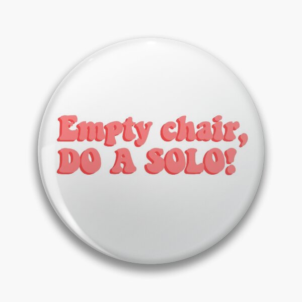 Item preview, Empty Chair, Do a Solo! designed and sold by cstickerss.