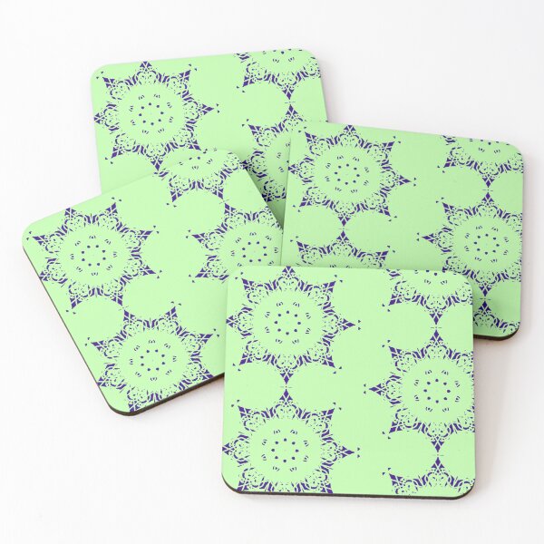 Item preview, Light green and blue star designed and sold by Abstractlara.