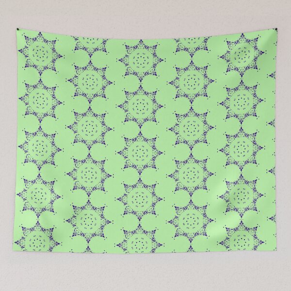 Item preview, Light green and blue star designed and sold by Abstractlara.