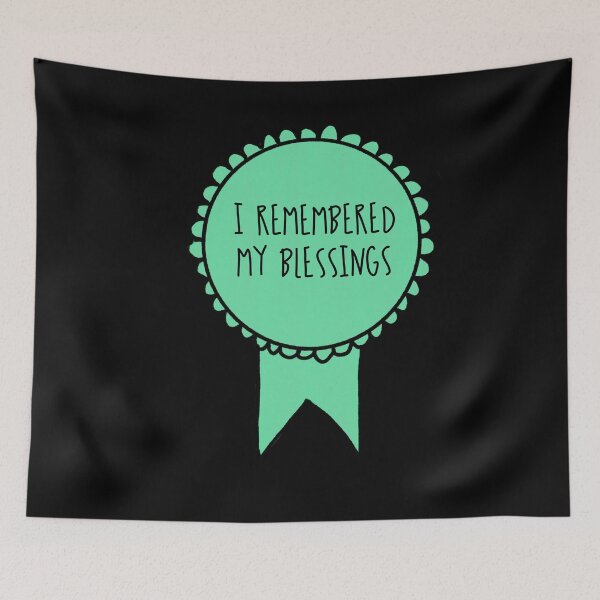 Item preview, I Remembered My Blessings / Self-Care Awards designed and sold by Nathalie Aynié.