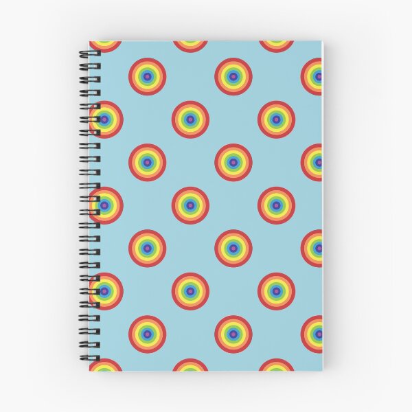Item preview, Rainbow Colorful Circle Pattern designed and sold by JustCreativity.
