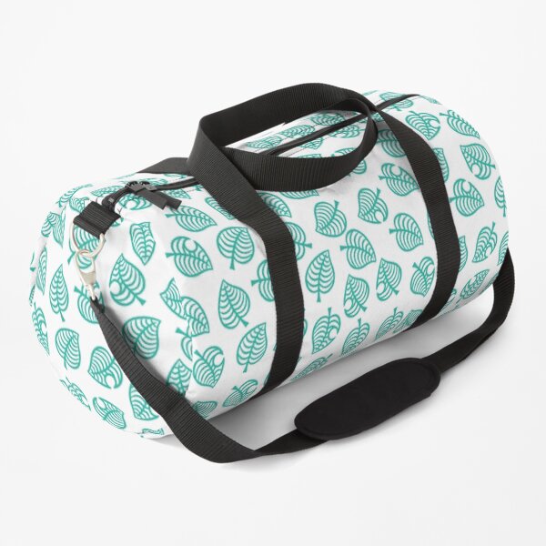 Animal Crossing New Horizons Leaf Pattern Duffle Bag