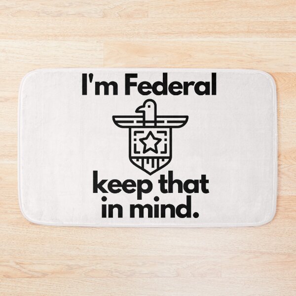 Item preview, FBA quote Federal Police designed and sold by OneTimeEngineer.