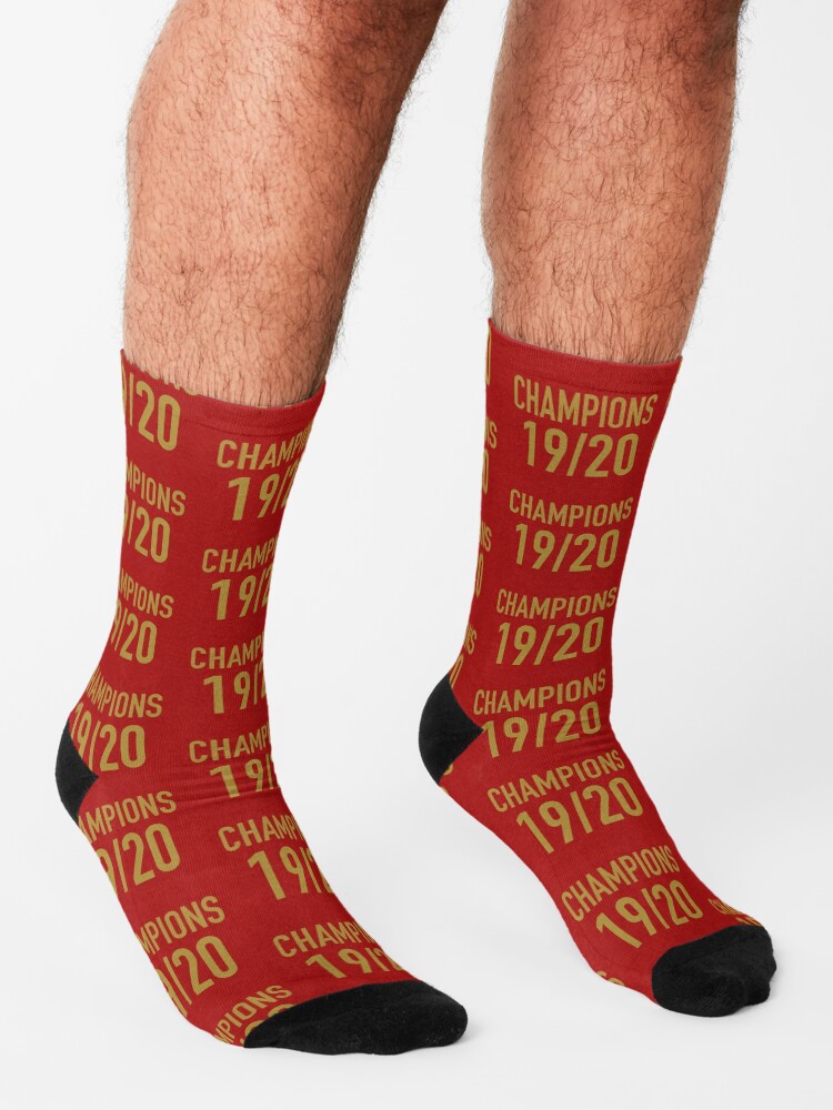 Liverpool Champions 19 20 Socks for Sale by thebcarts Redbubble